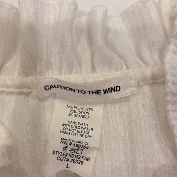 Women Caution to the Wind Cream Dress - Picture 3 of 4